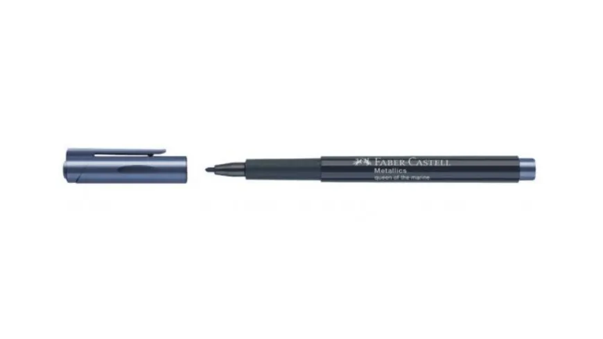 FABER-CASTELL Metallics Marker Nr. 292 Met. Blau
