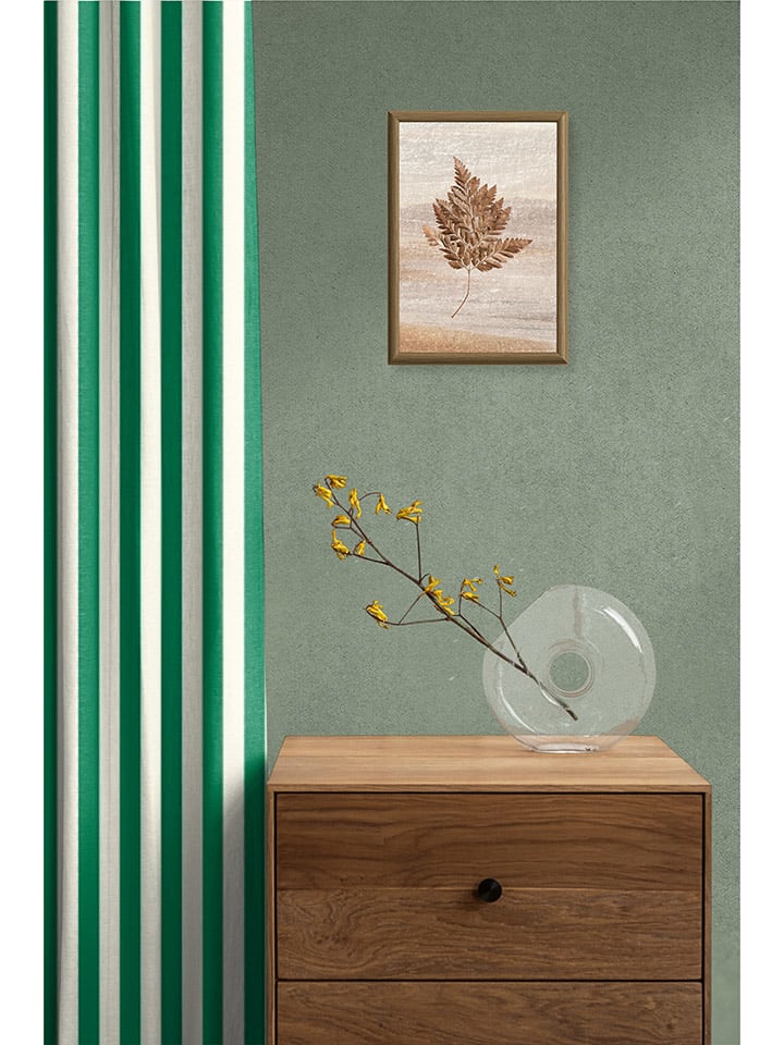 Folkifreckles Gardine in Grün - (L)245 x (B)137 cm günstig kaufen onesize
