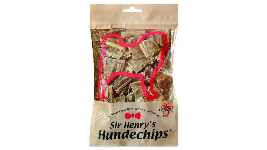 Carnello Hundesnack Gourmet-Delikatesse Hundechips 55 g