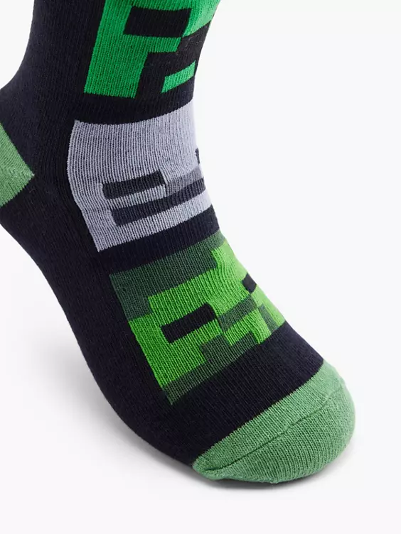 Minecraft 3er Pack Socken