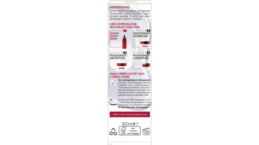 L'Oréal Paris Serum Revitalift Elasti-Peptide 30 ml