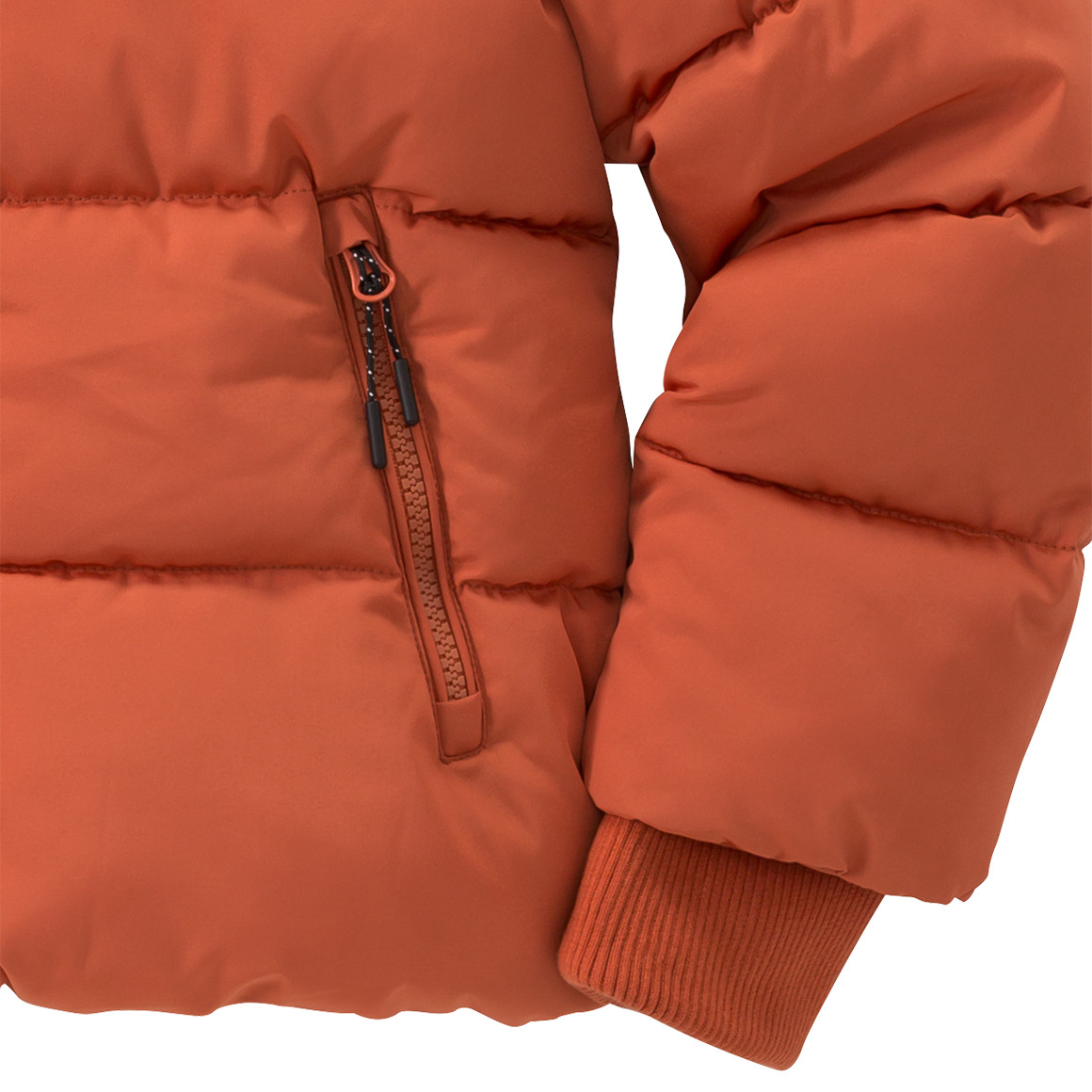 Jungen Steppjacke mit abknöpfbarer Kapuze
