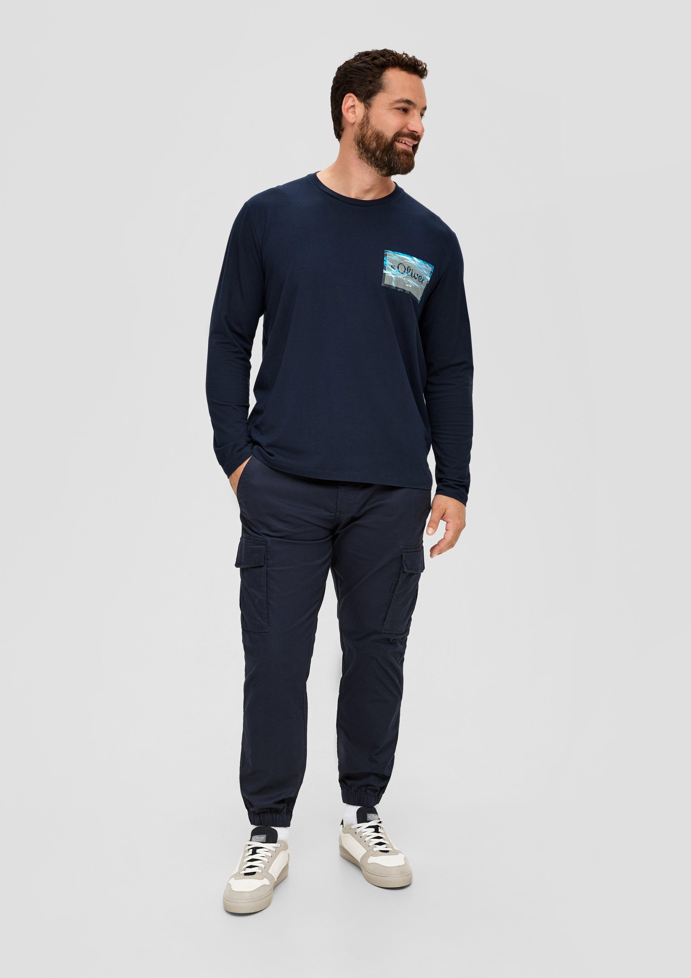 Longsleeve aus Baumwollstretch  2139653-59D1