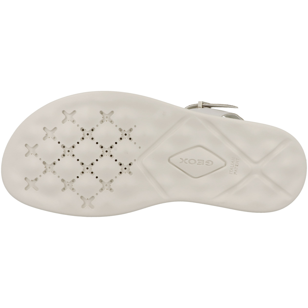 Geox D Xand 2S B Sandale weiss