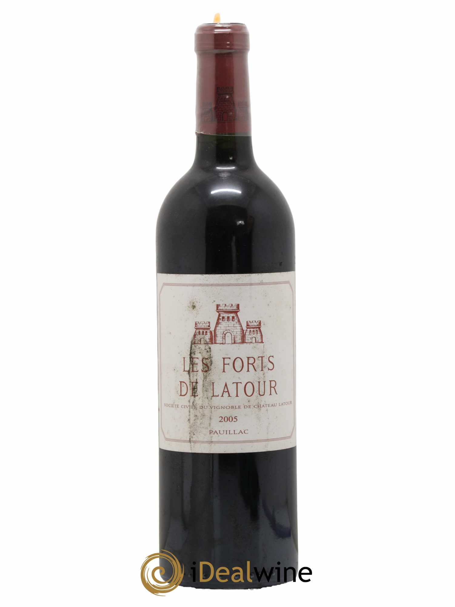 Les Forts de Latour Second Vin  2005 - Lot de 1 Bouteille