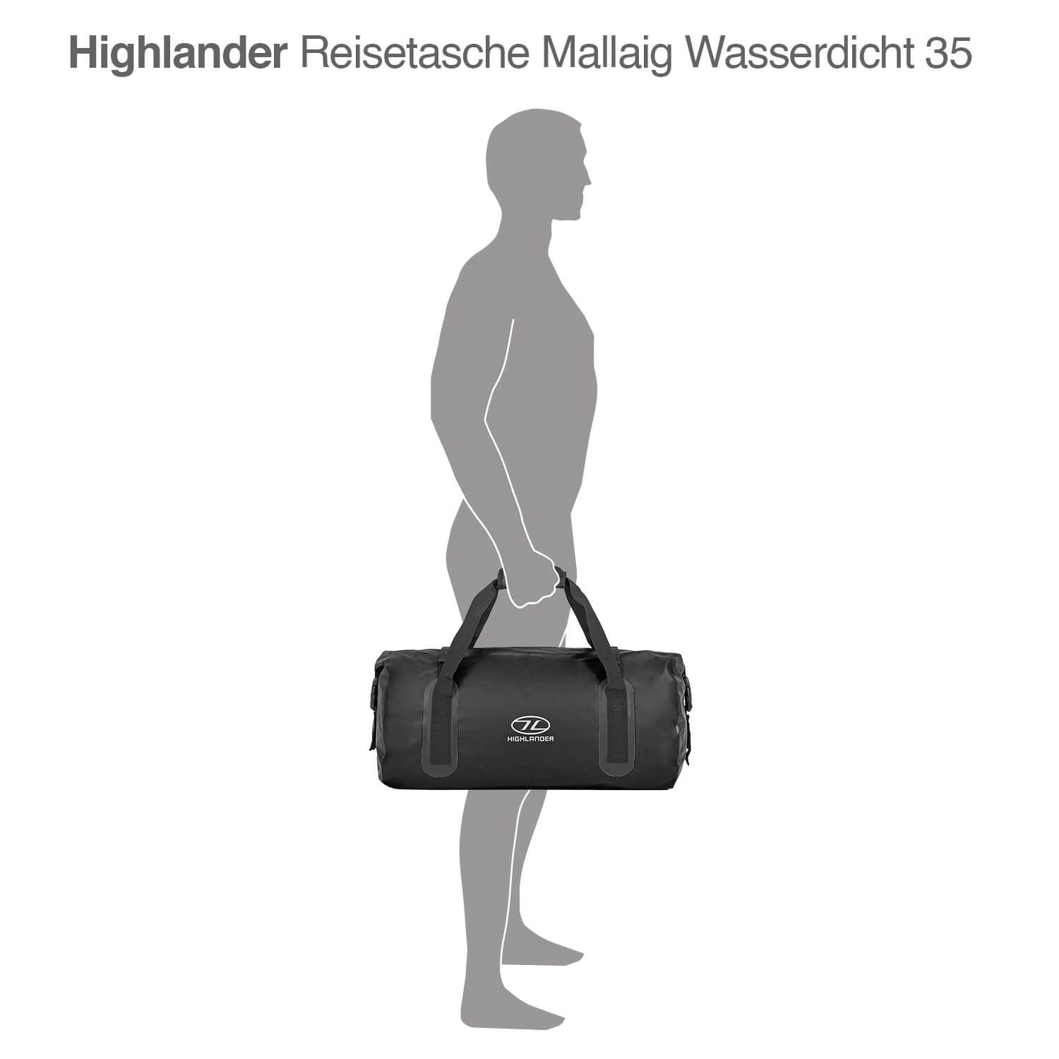 Reisetasche Mallaig wasserdicht 35