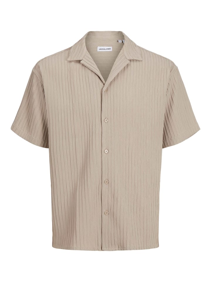JACK & JONES PLUS Hemd in Oxford Tan günstig kaufen