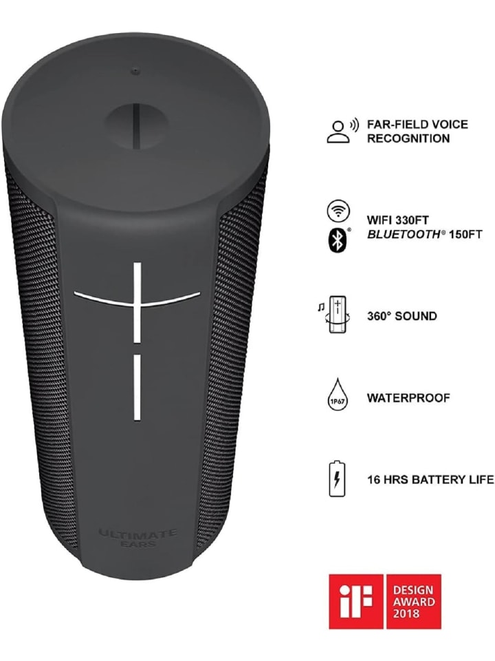 COFI 1453 Logitech Megablast Tragbarer Bluetooth Lautsprecher in Schwarz günstig kaufen onesize