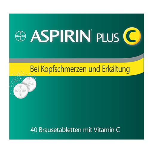ASPIRIN Plus C Brausetabletten  40 St  Brausetabletten