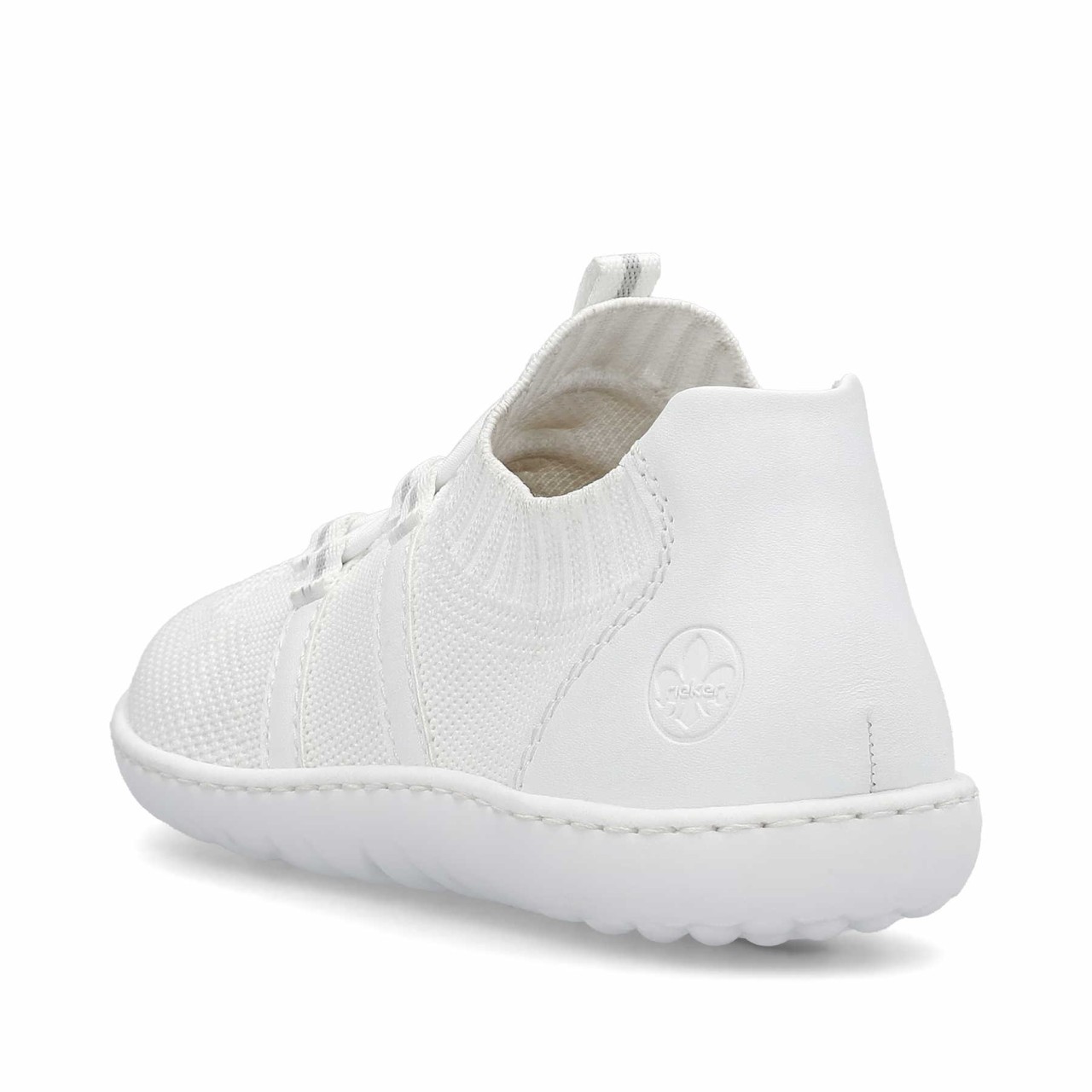 RIEKER Komfort Slipper weiss