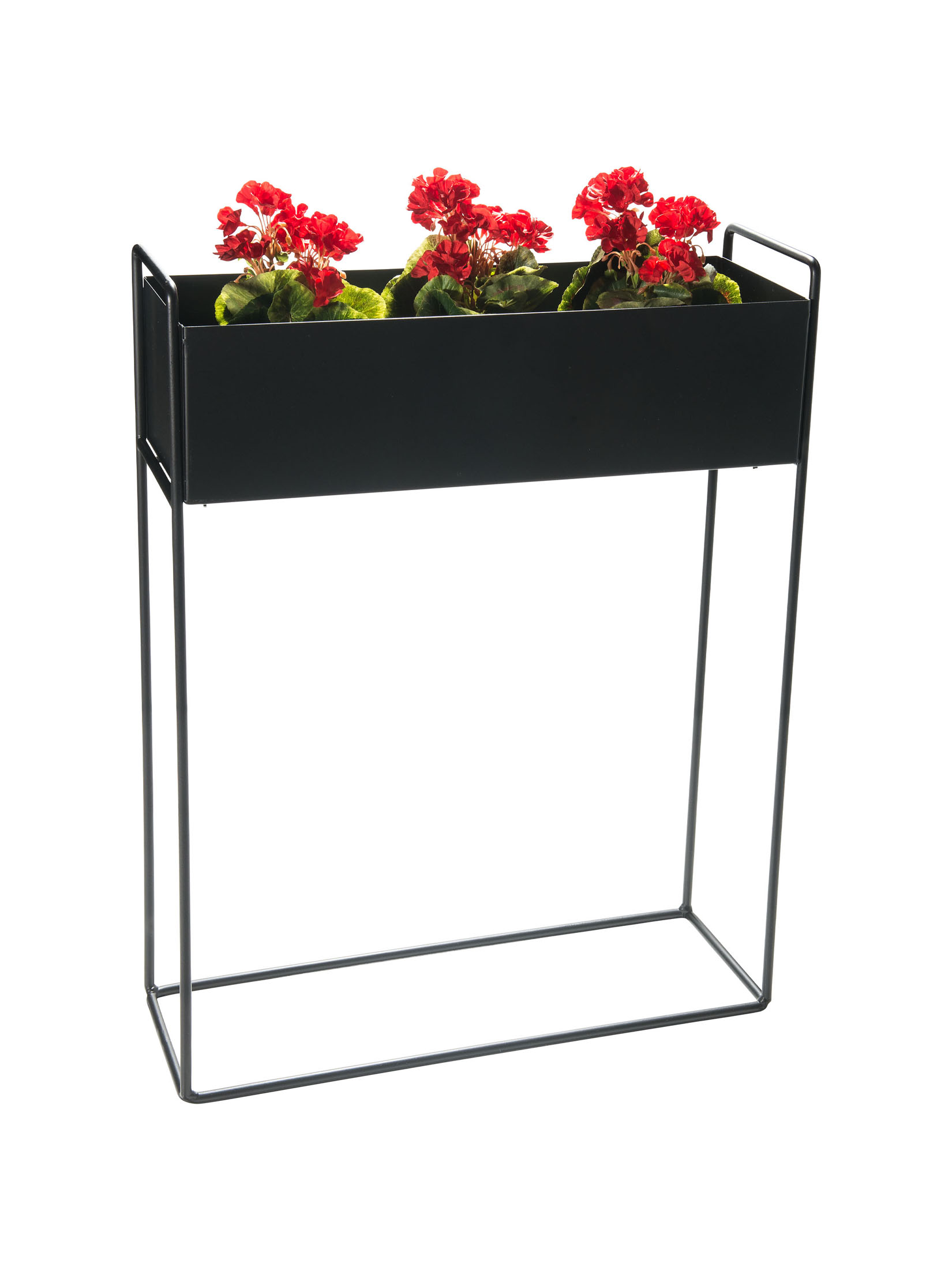 Blumenkasten Pflanztopf, Schwarz