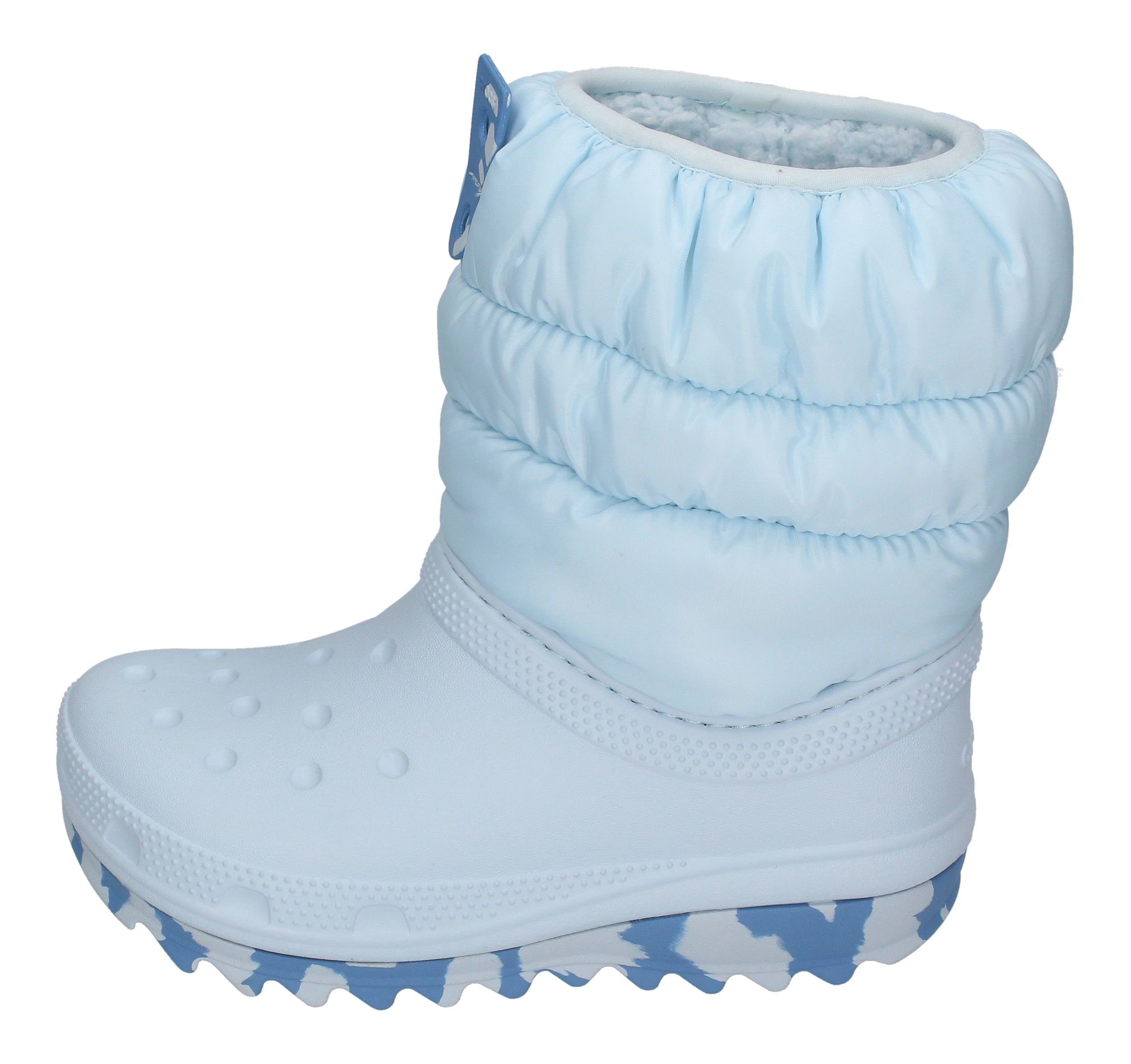 Crocs Classic Neo Puff Boot 207275-4JQ Winterstiefel Mineral Blue