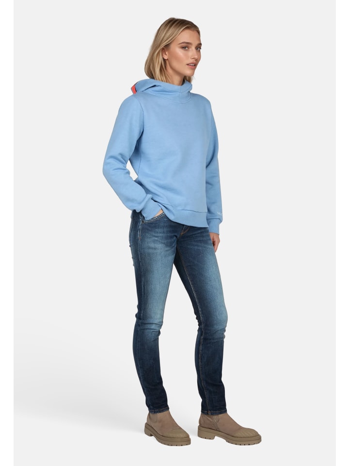Salzhaut Hoodie TALKEN in Ice Blue günstig kaufen