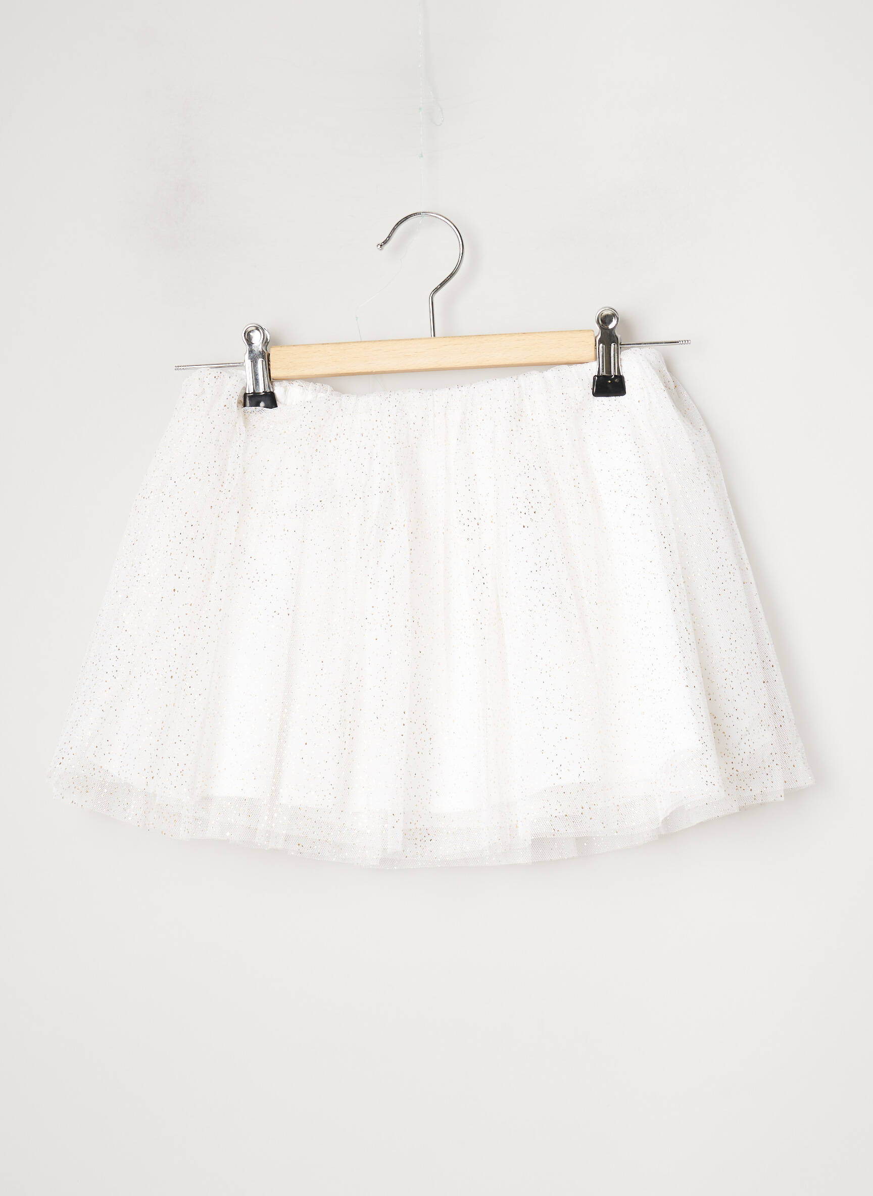 Les Petits Inclassables Jupes Mi Longues Fille couleur blanc
