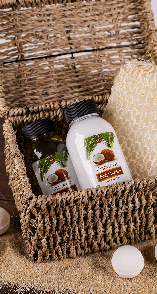accentra Truhe COCONUT in Seegrastruhe