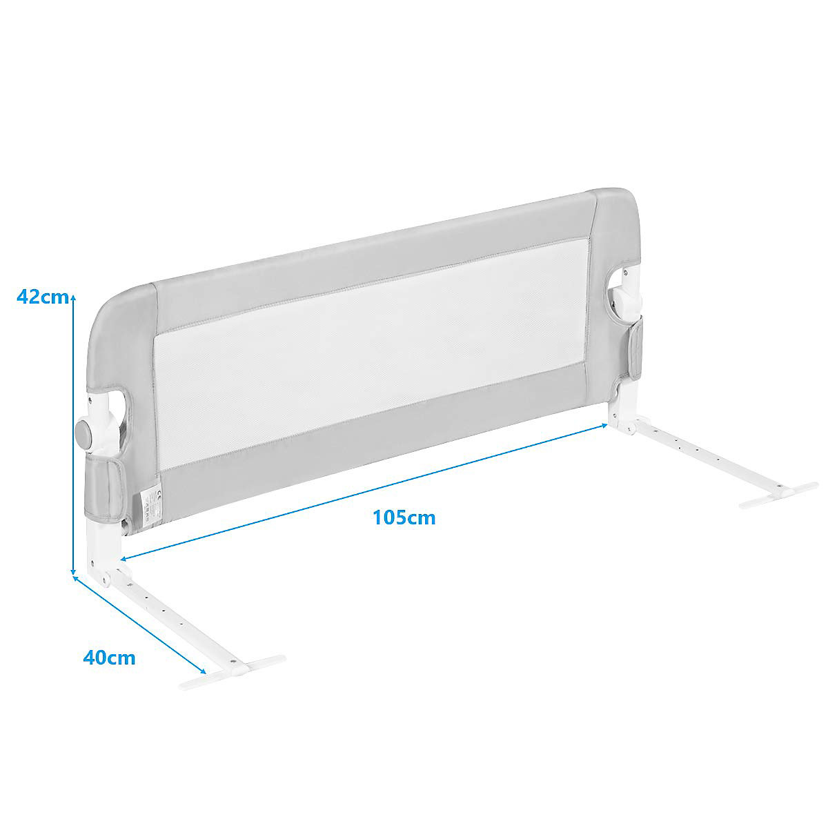 Bettschutzgitter klappbar 105 cm