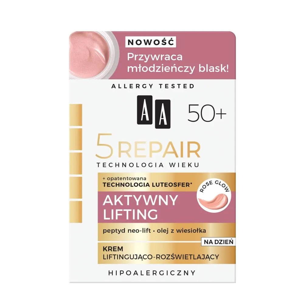 AA Age Technology 5Repair 50+ Active Lifting Løftende og Lysnende Dagcreme