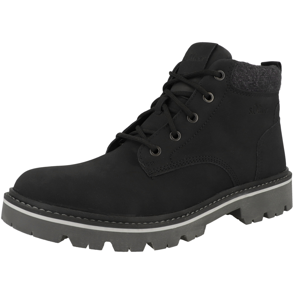 s.Oliver 5-15230-41 Schnürboots schwarz