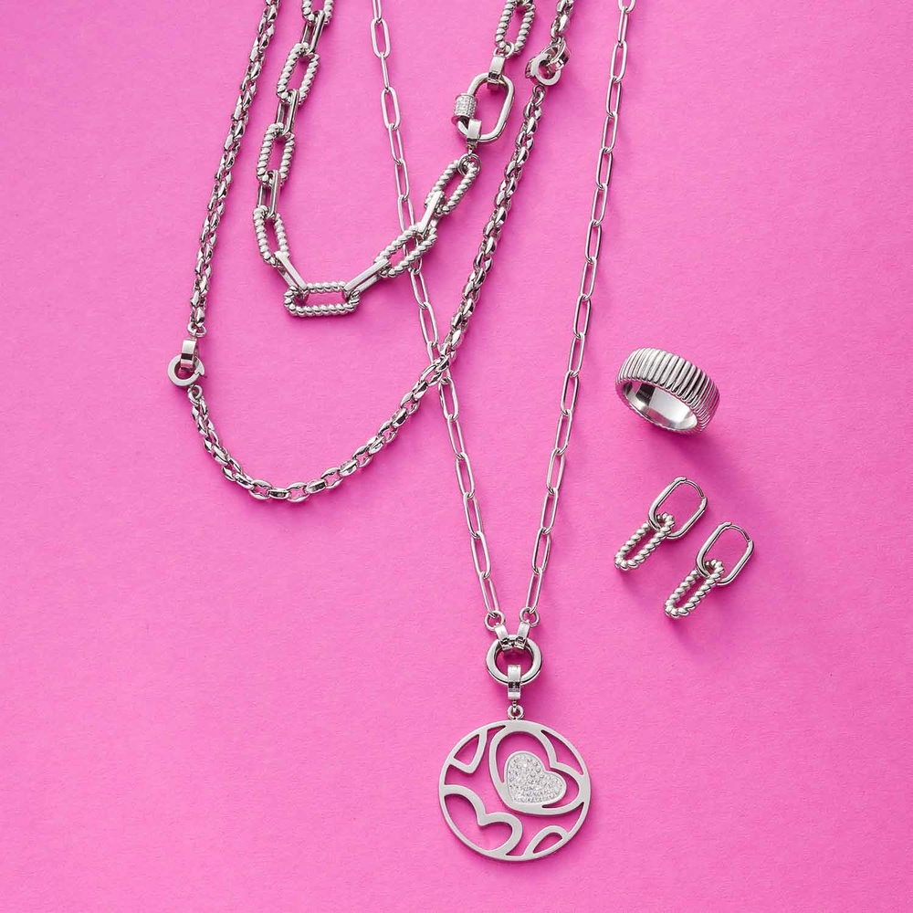 Leonardo Chaînette Acier inoxydable collier