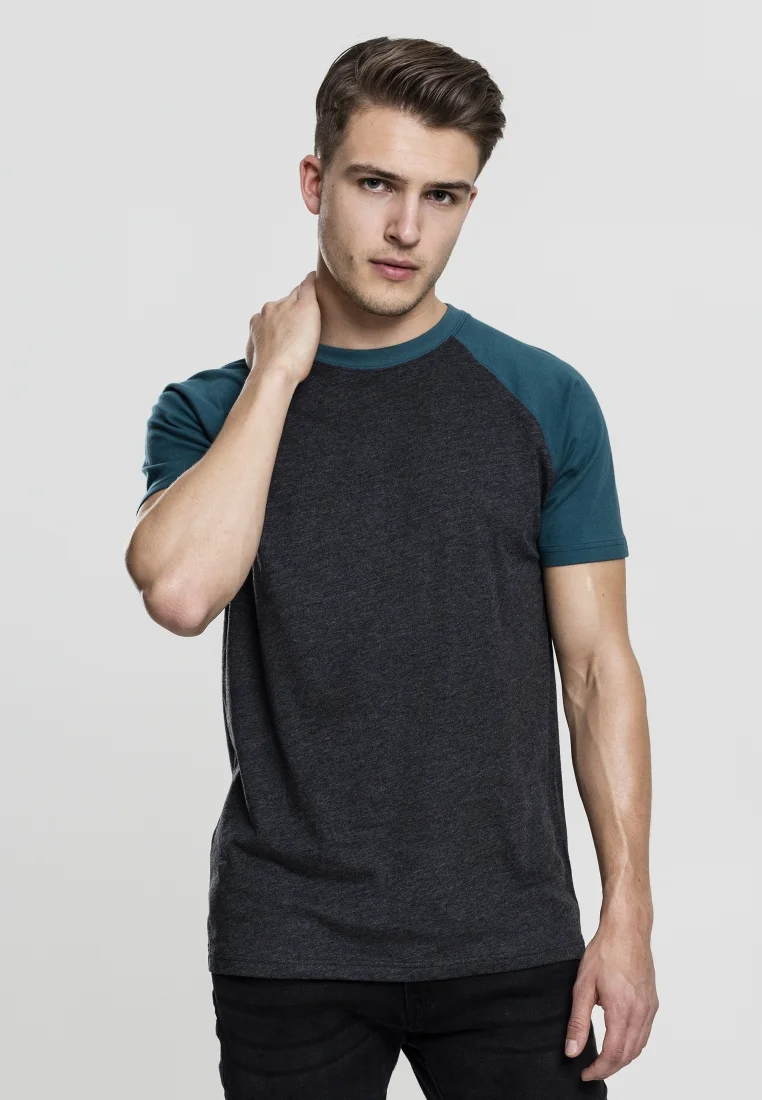 Urban Classics RAGLAN CONTRAST - Camiseta con estampado