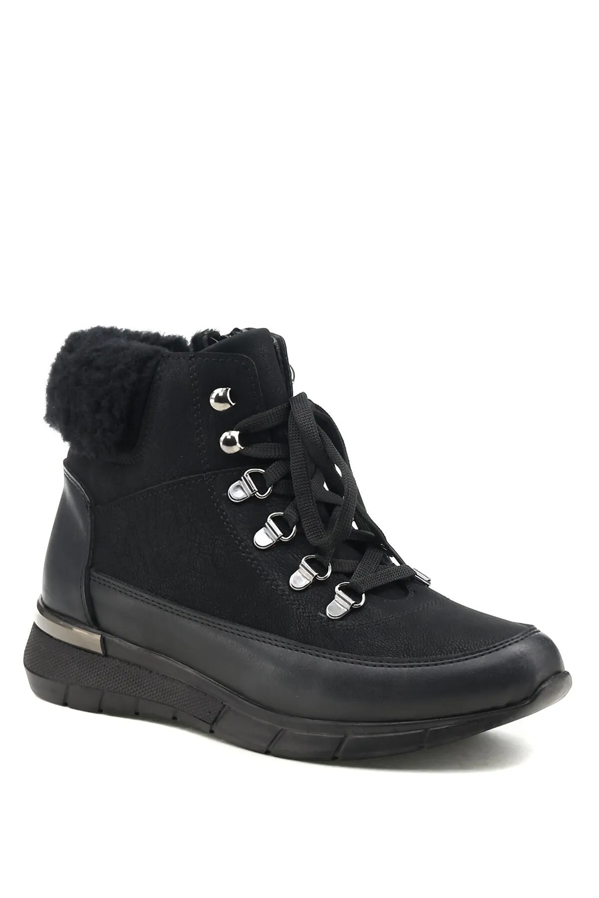 Travel Soft  Trv1989.z2pr Schwarze Damenstiefel