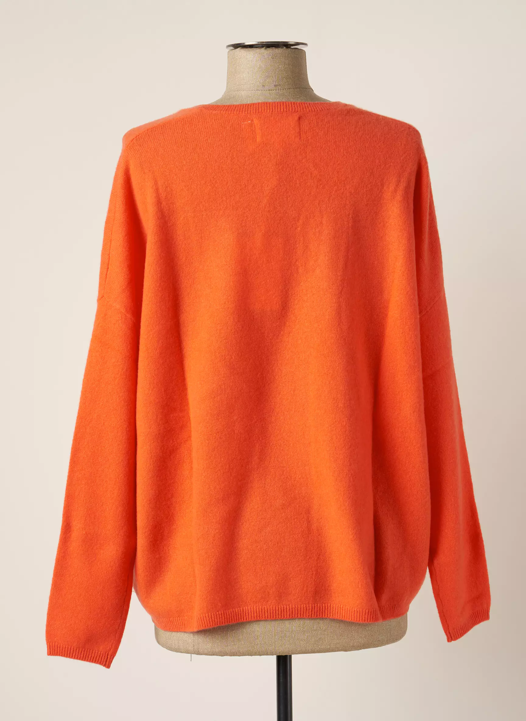 Les Tricots De Lea Pulls Femme couleur orange