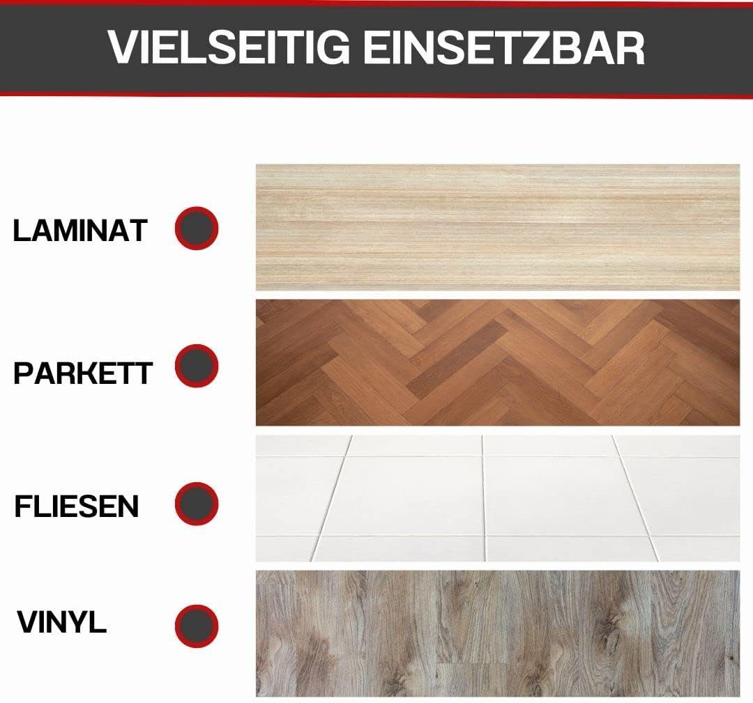 ToCi Filzgleiter 300x Filzgleiter Schwarz div. Größen selbstklebend Möbel Bodenschutz