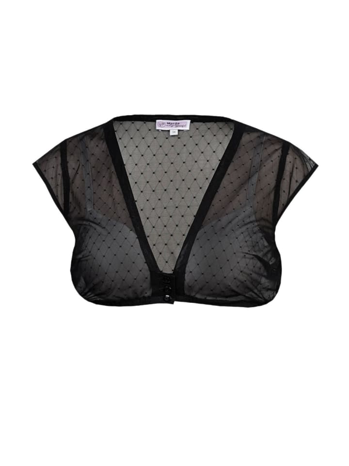 MarJo Dirndlbluse HALINA-DORINA in schwarz günstig kaufen 44