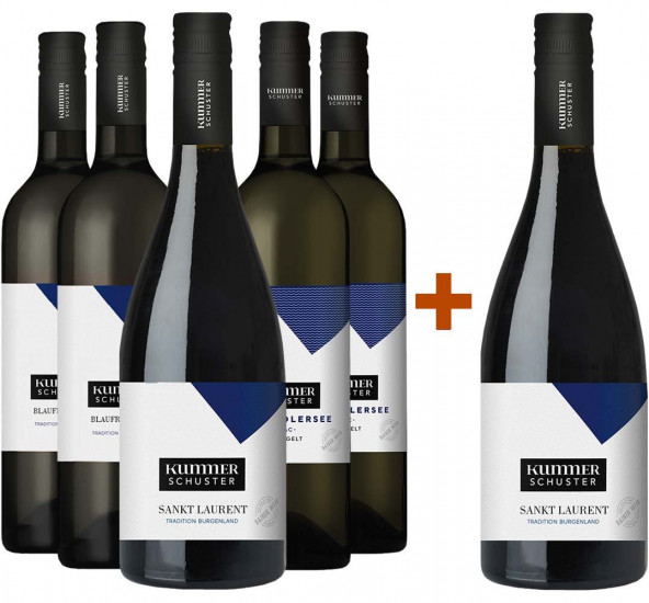 5+1 Traditionsrotweine Probierpaket - Weingut Rainer Wein