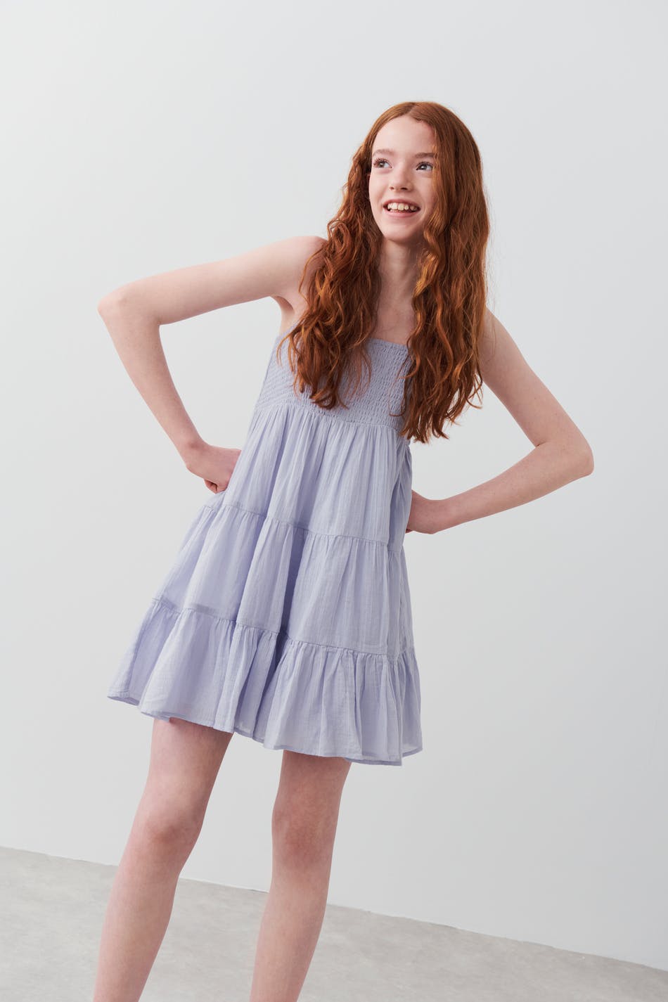 Y single gauze dress
