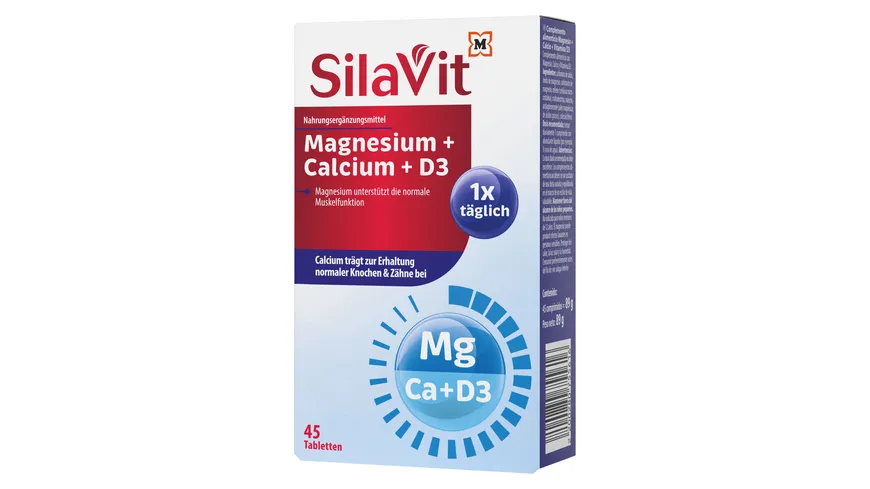 Silavit Magnesium + Calcium + D3