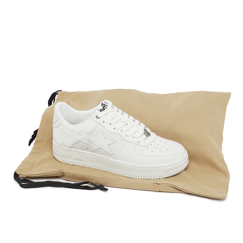 A Bathing Ape Wmns Sta #6 L white