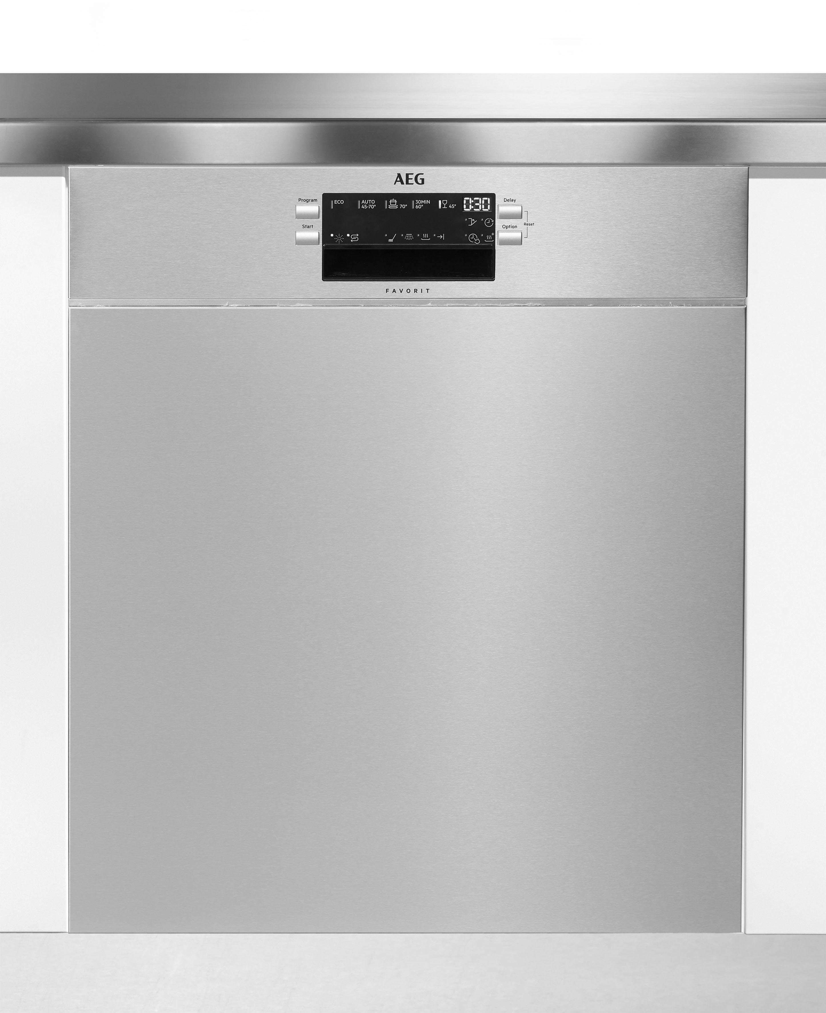 AEG Unterbaugeschirrspüler, FUE53610ZM, 13 Maßgedecke, mit AirDry - Technologie