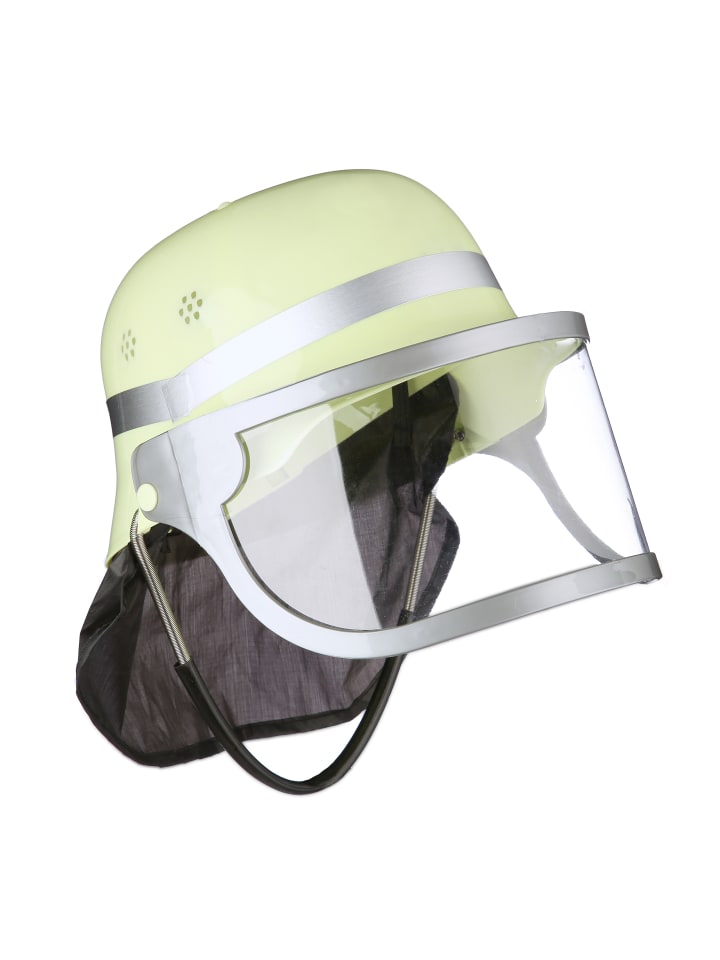 relaxdays Feuerwehrhelm in Gelb - (B)22,5x (H)24,5 x (T)28 cm günstig kaufen onesize