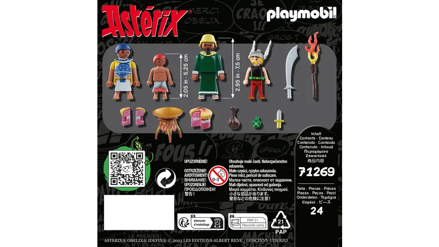 PLAYMOBIL 71269 - Asterix: Pyradonis' vergiftete Torte
