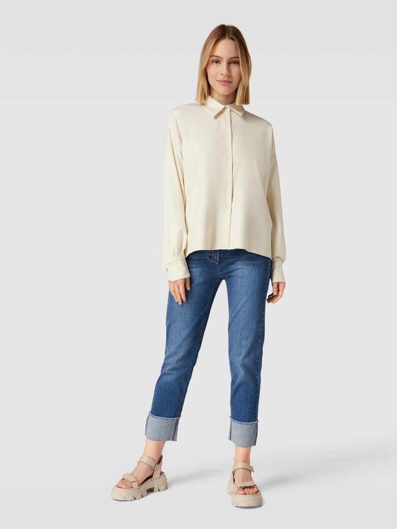 Straight Fit Jeans mit Stretch-Anteil in jeans