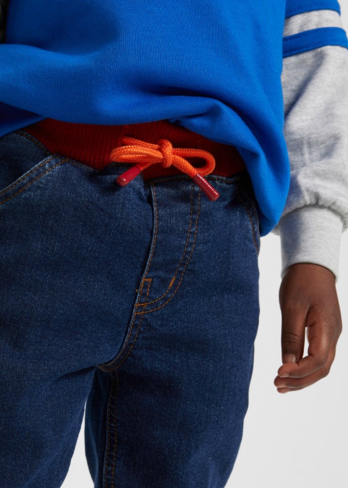 Jungen Thermojeans mit Jerseyfutter