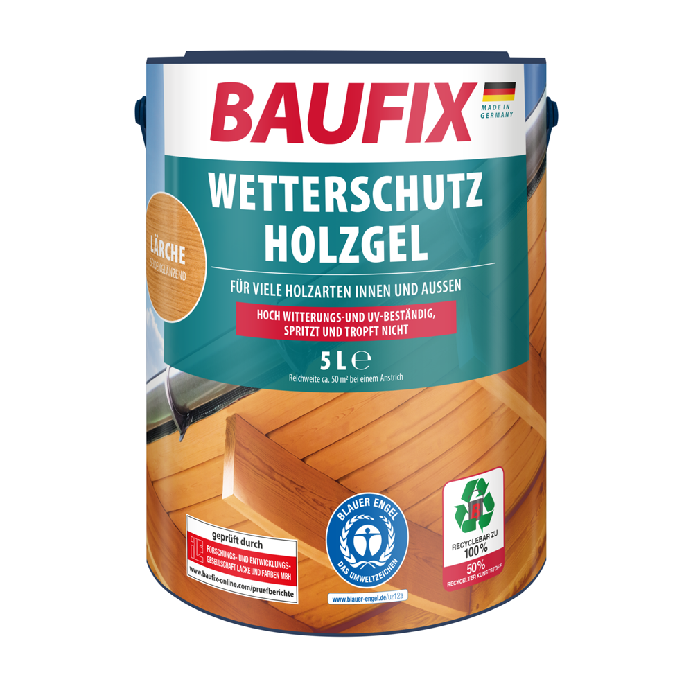 Baufix Wetterschutz-Holzgel Lärche