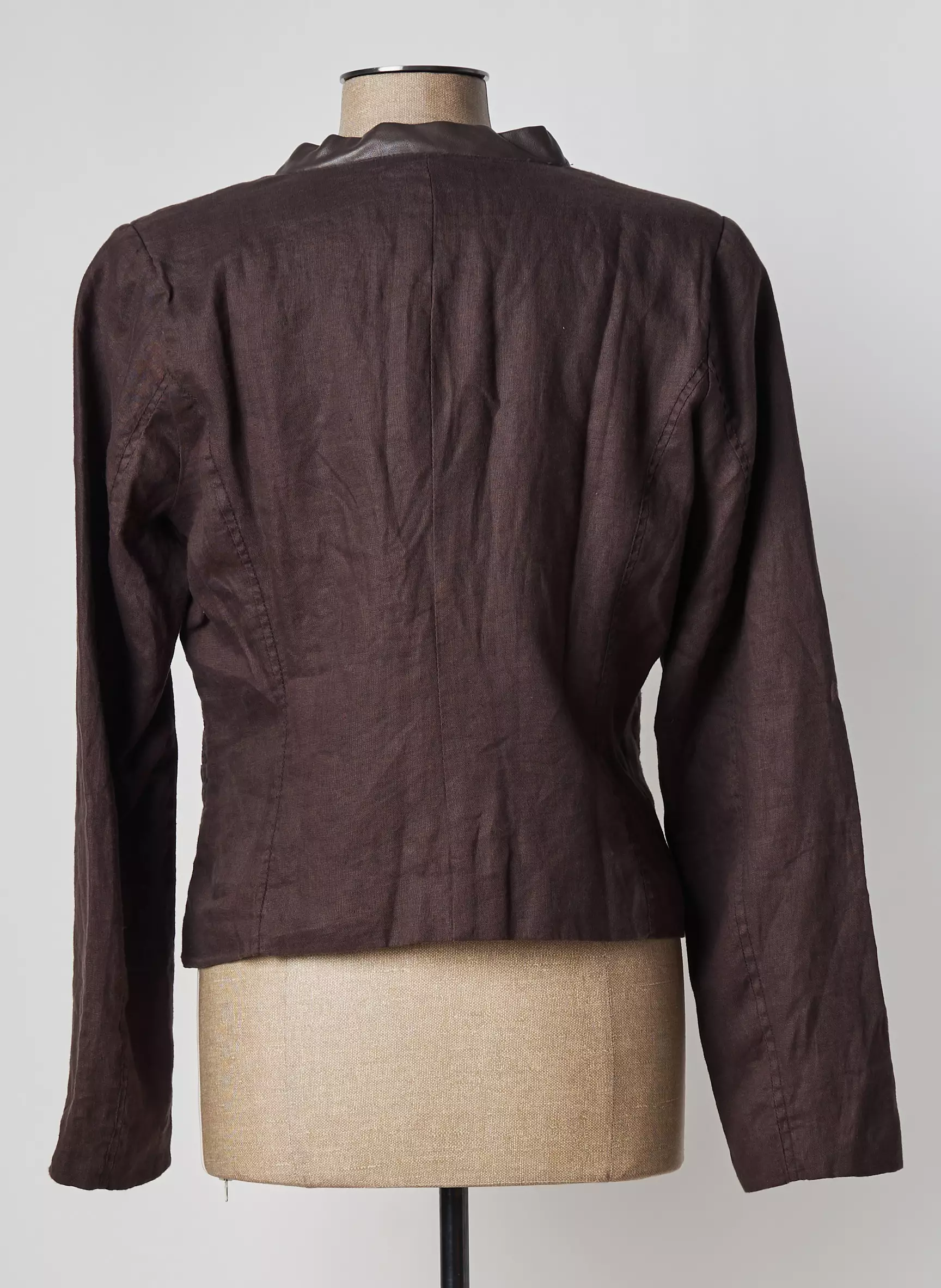 Ddp Vestecasual Femme couleur marron
