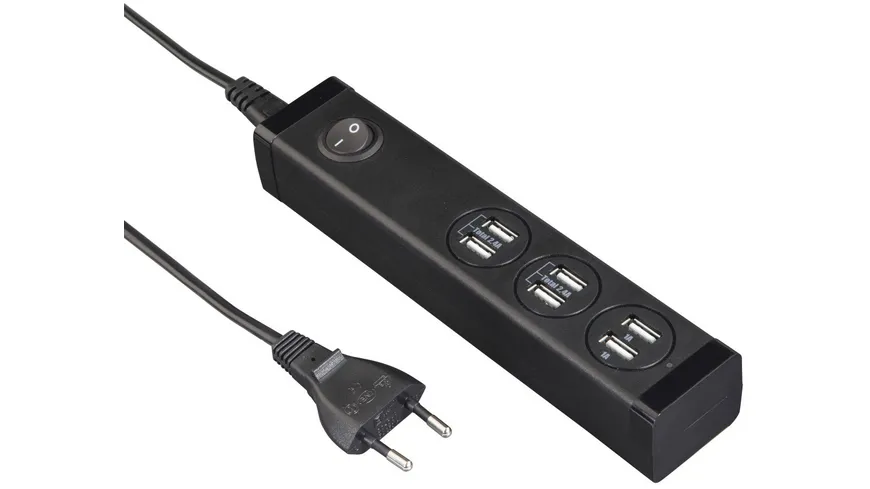 hama USB Ladestation 6-fach