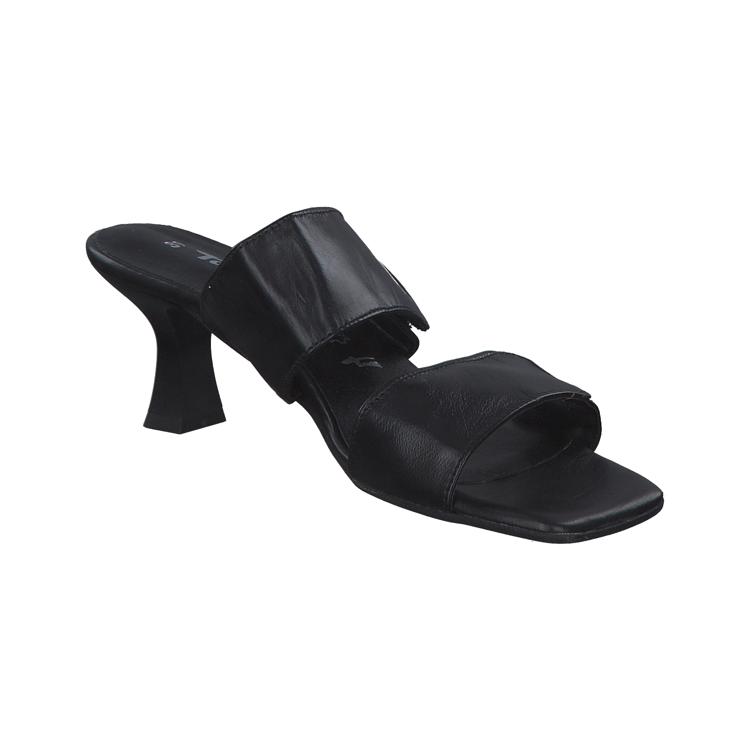 Tamaris 27261, Plateau-Pantoletten, Damen, BLACK