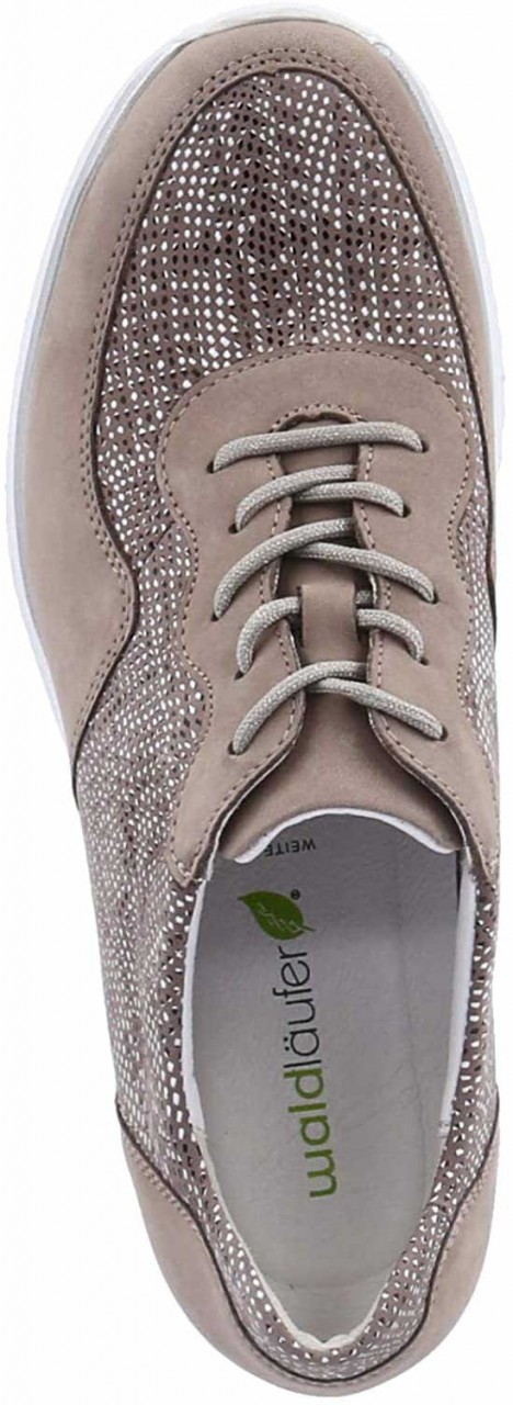 WALDLÄUFER Komfort Schnürer beige