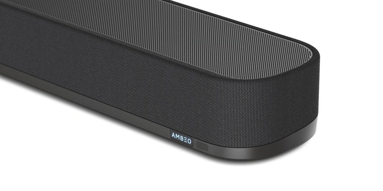 Sennheiser AMBEO Soundbar Plus Soundbar (Bluetooth, WLAN, Das gesamte Spektrum immersiven Klangs in nur einem Gerät)