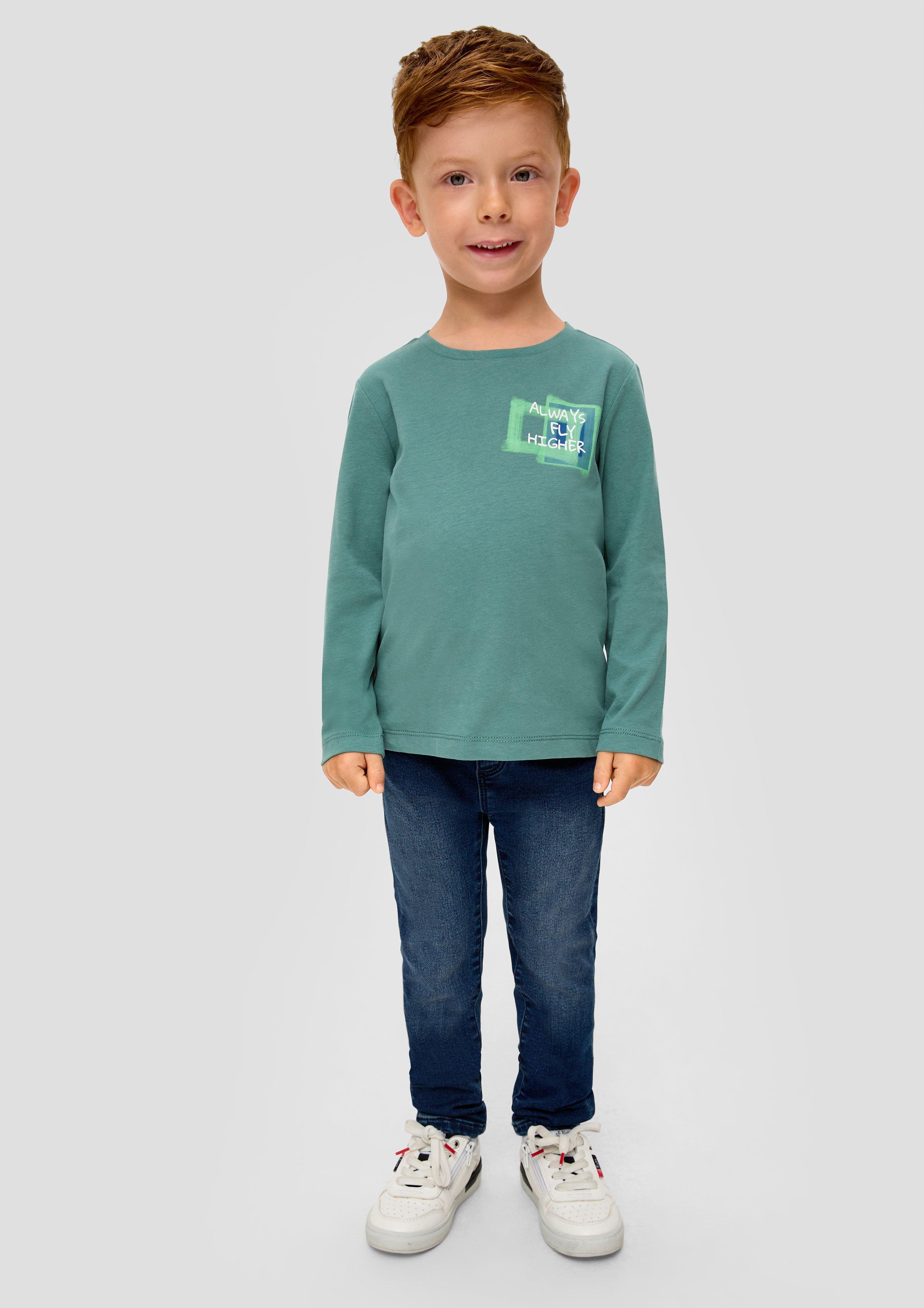T-Shirt mit Statement-Print  2134225-6576