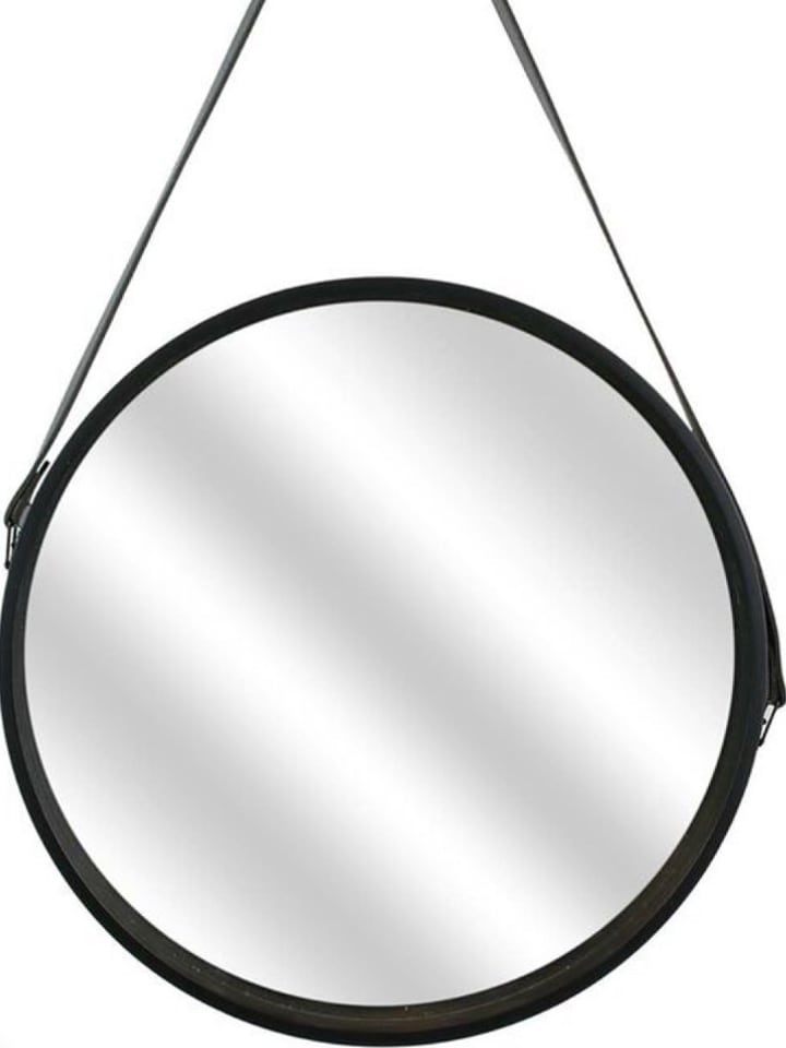 DOCK avenue Wandspiegel in Schwarz - (B)50 x (H)65,5 x (T)4 cm günstig kaufen onesize