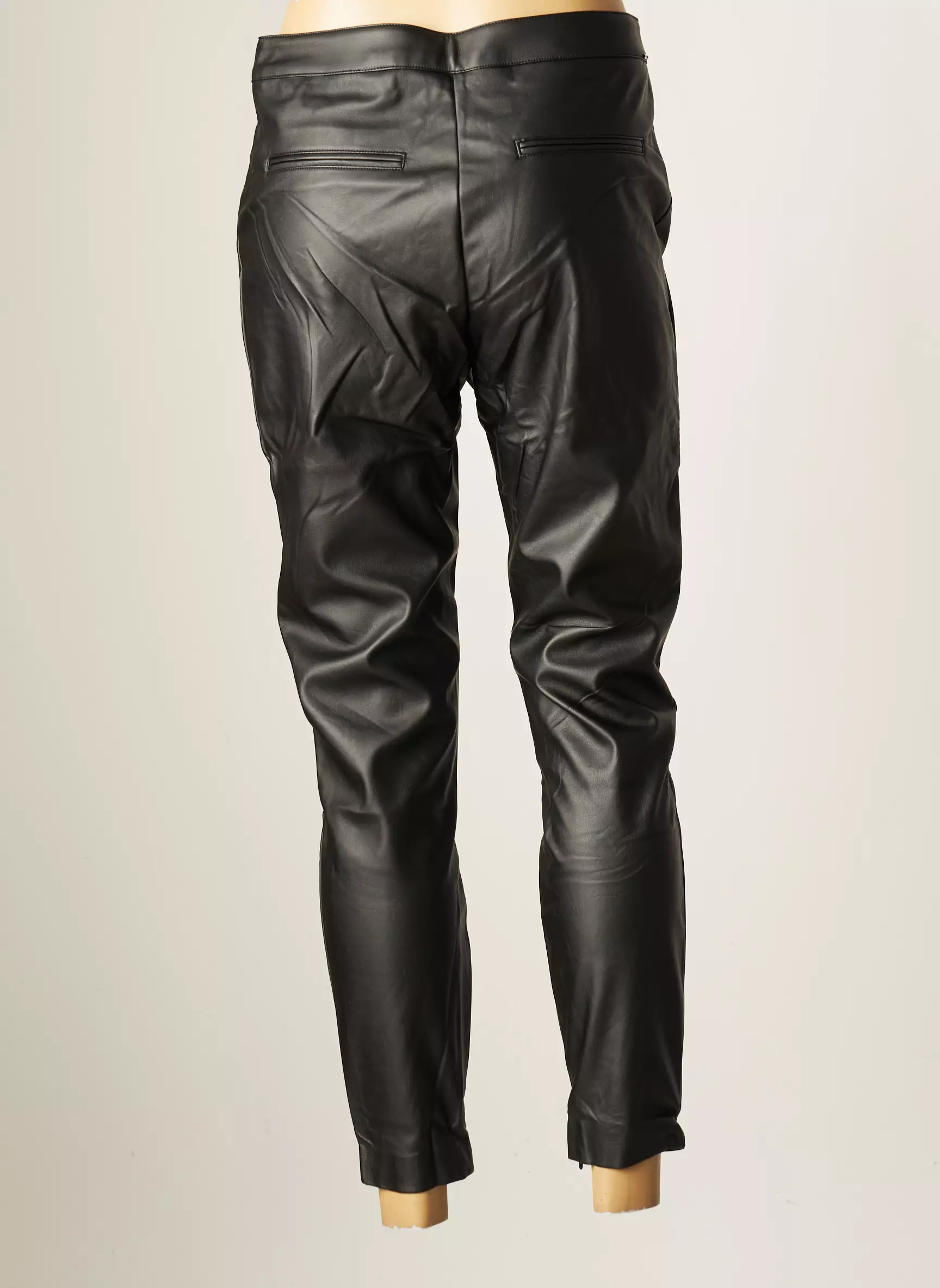 Ikks Pantalon7 8 Femme couleur noir