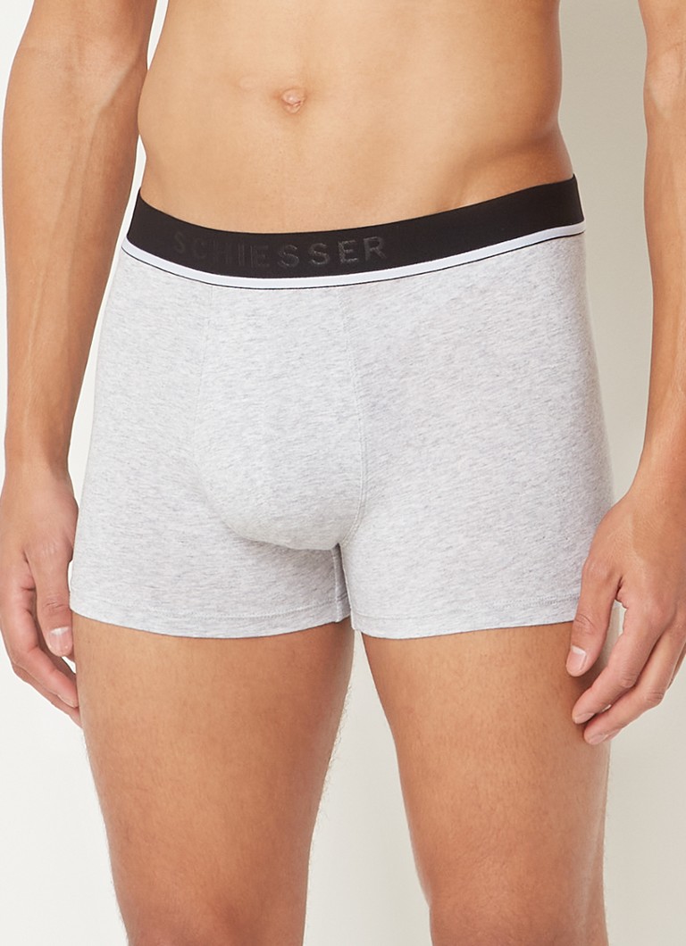 Boxers Schiesser avec bande logotée, lot de 3