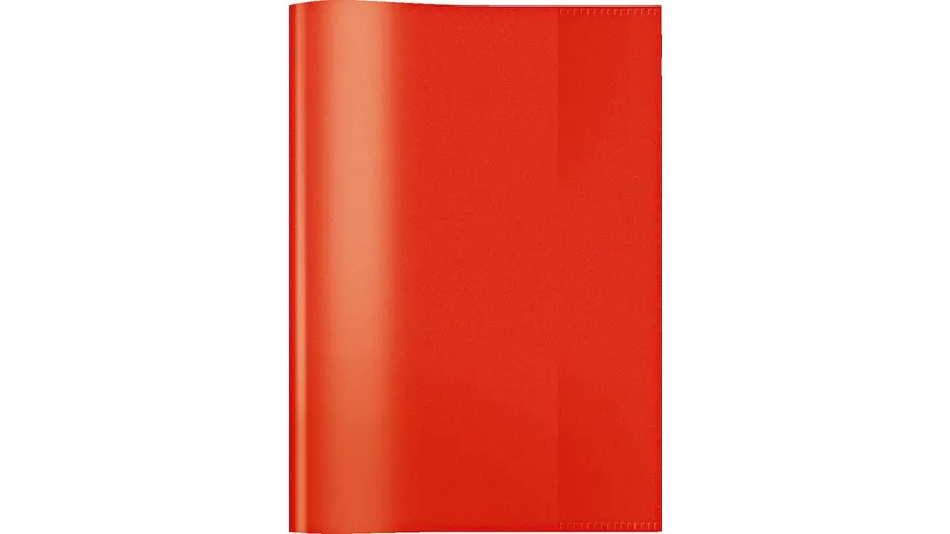HERMA Hefthülle A5 transparent rot