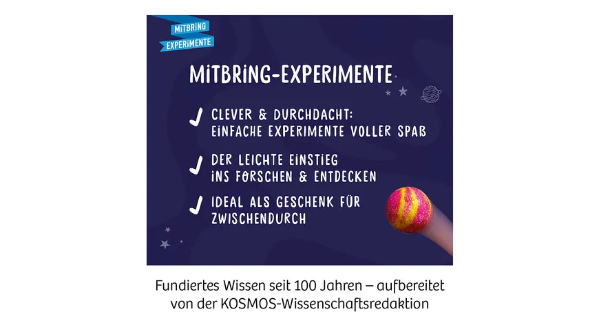 KOSMOS - Experimentierkasten Flummi-Planeten