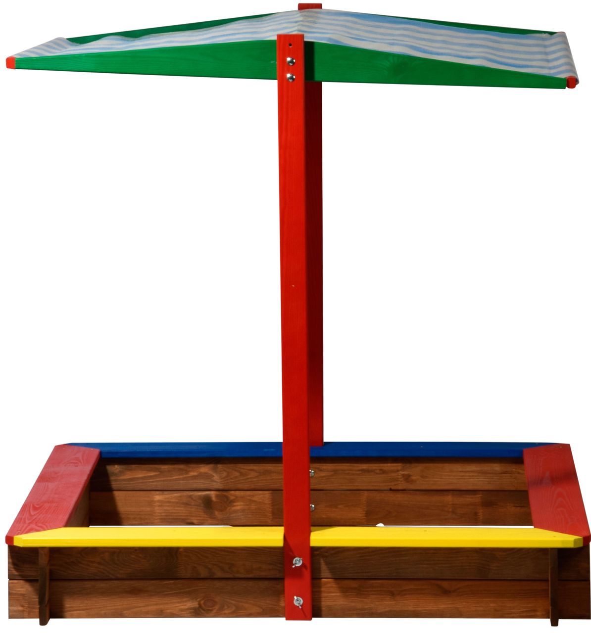 dobar Bunter Sandkasten mit verstellbarem Dach